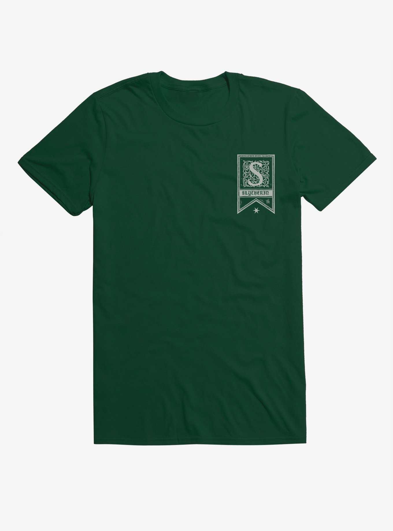 Harry Potter Slytherin Flag Logo T-Shirt, , hi-res