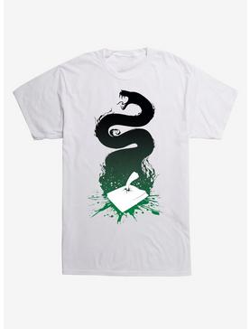 Plus Size Harry Potter Slytherin Serpent Paint T-Shirt, , hi-res
