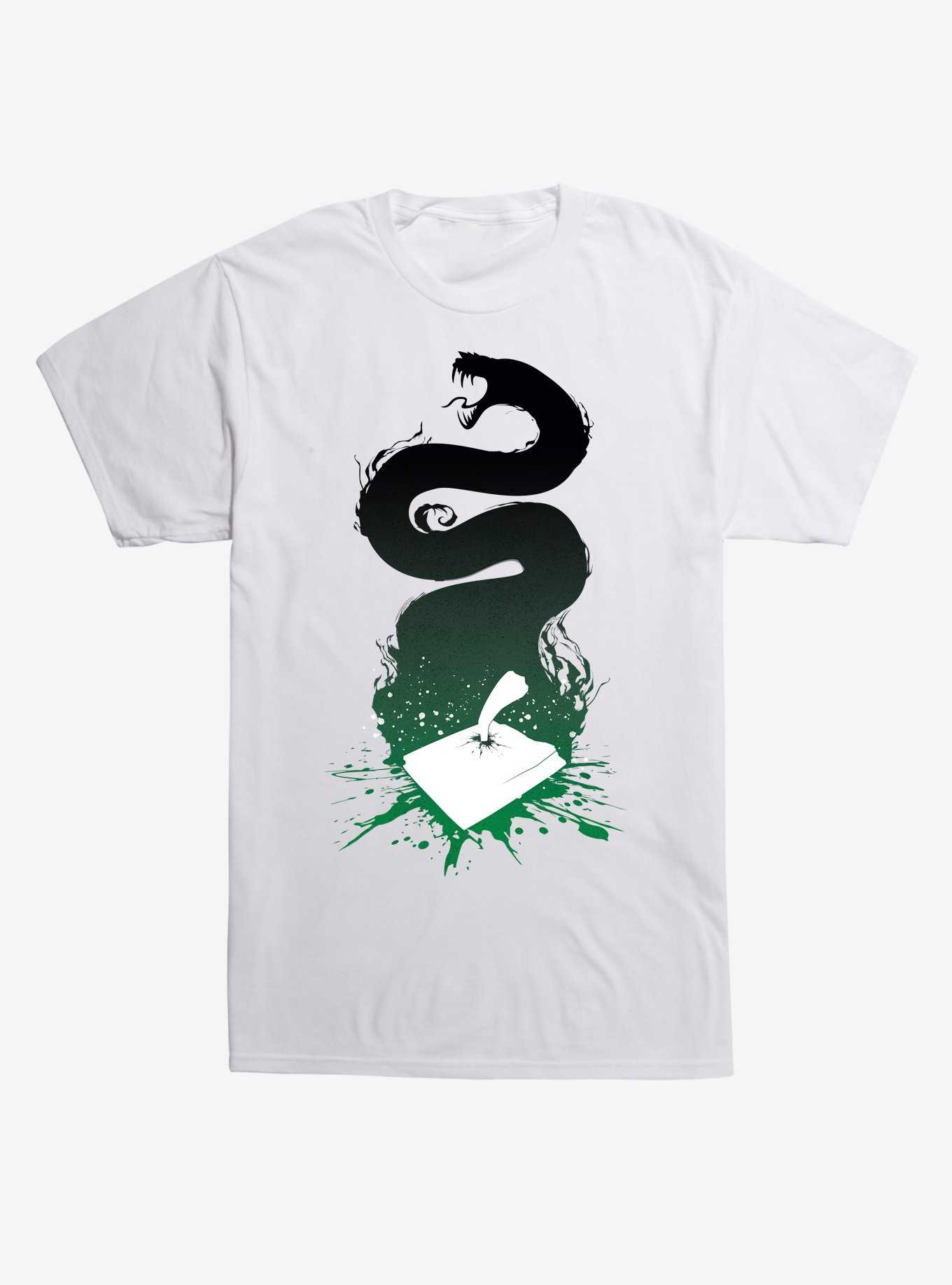 Harry Potter Slytherin Serpent Paint T-Shirt, , hi-res