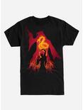 Harry Potter Slytherin Flame Serpent T-Shirt, BLACK, hi-res