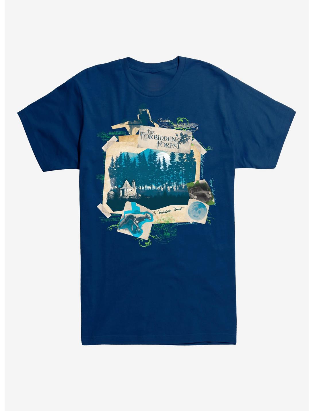 Harry Potter The Forbidden Forest T-Shirt, MIDNIGHT NAVY, hi-res