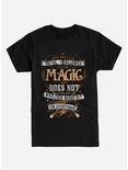 Harry Potter Just Because You're Allowed T-Shirt, BLACK, hi-res