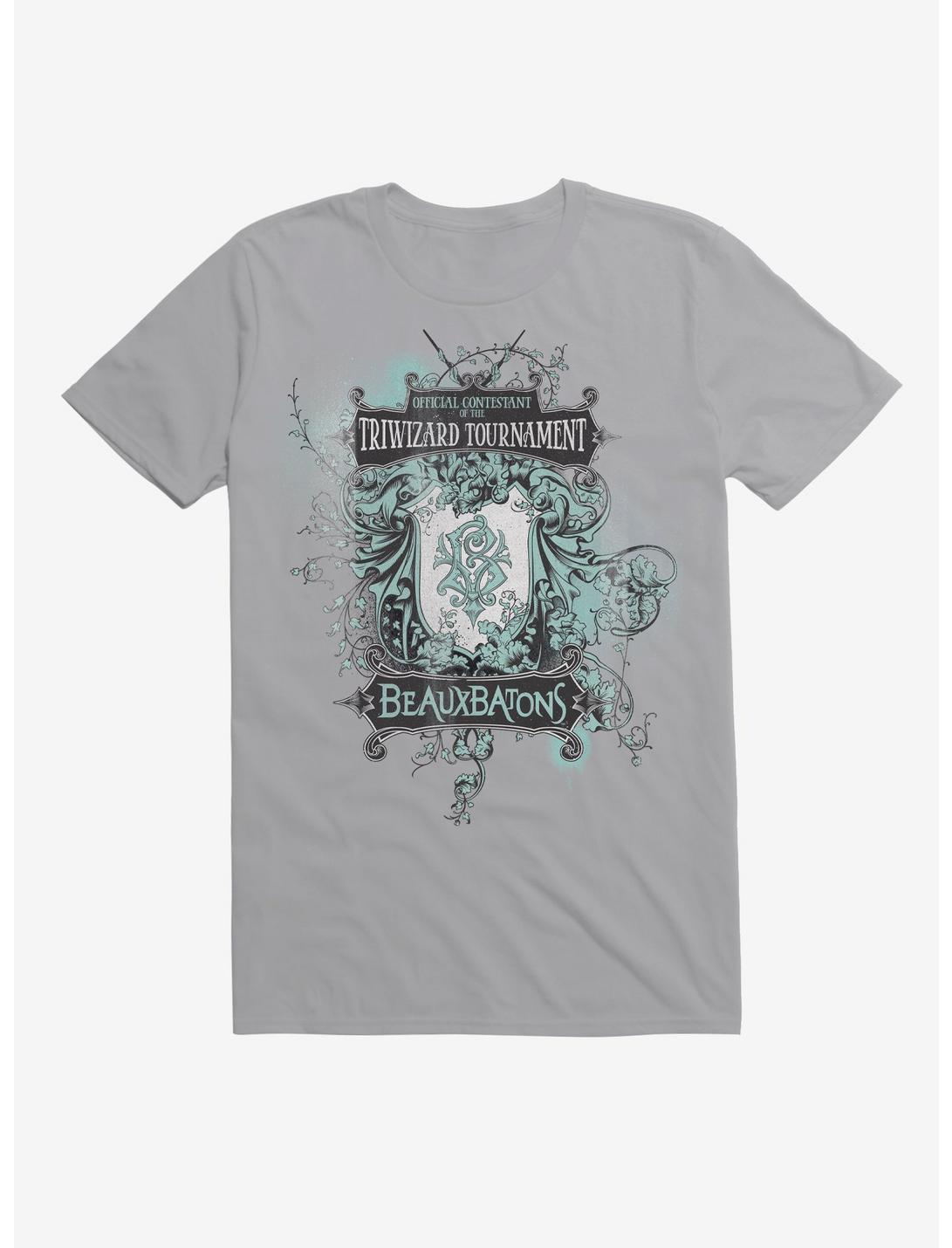 Harry Potter Triwizard Tournament Beauxbatons T-Shirt, LIGHT GREY, hi-res