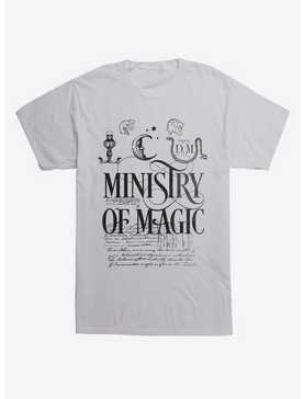 Harry Potter Ministry Of Magic Text T-Shirt, , hi-res