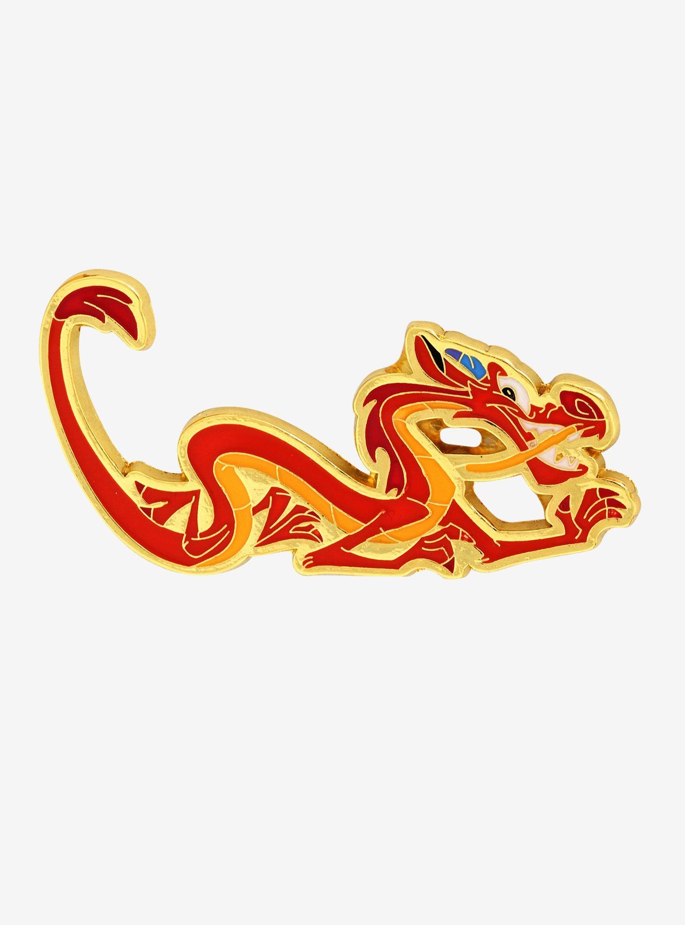 Loungefly Disney Mulan Mushu Enamel Pin - BoxLunch Exclusive, , hi-res