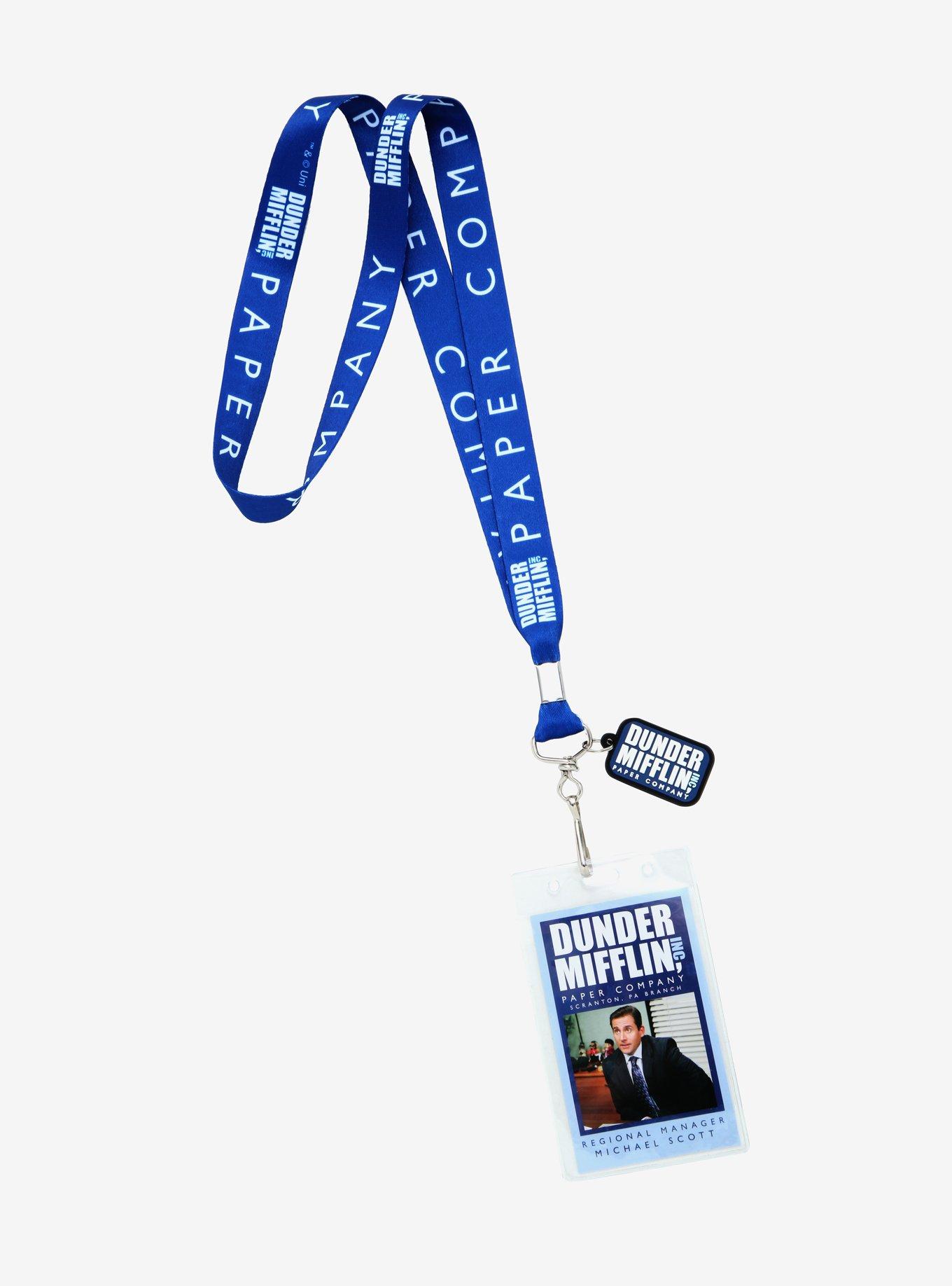 The Office Dunder Mifflin Lanyard, , hi-res