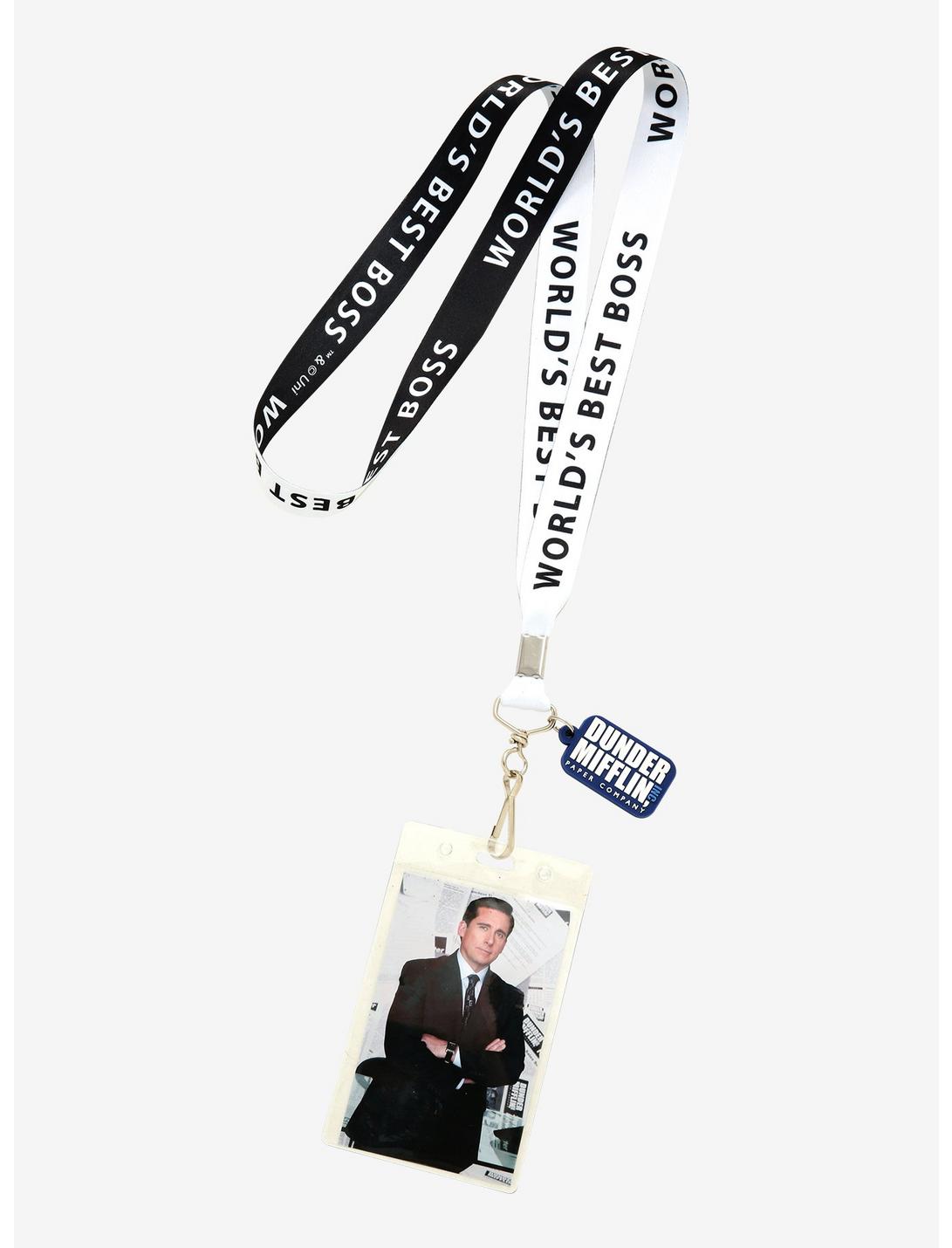 The Office World's Best Boss Lanyard - BoxLunch Exclusive, , hi-res