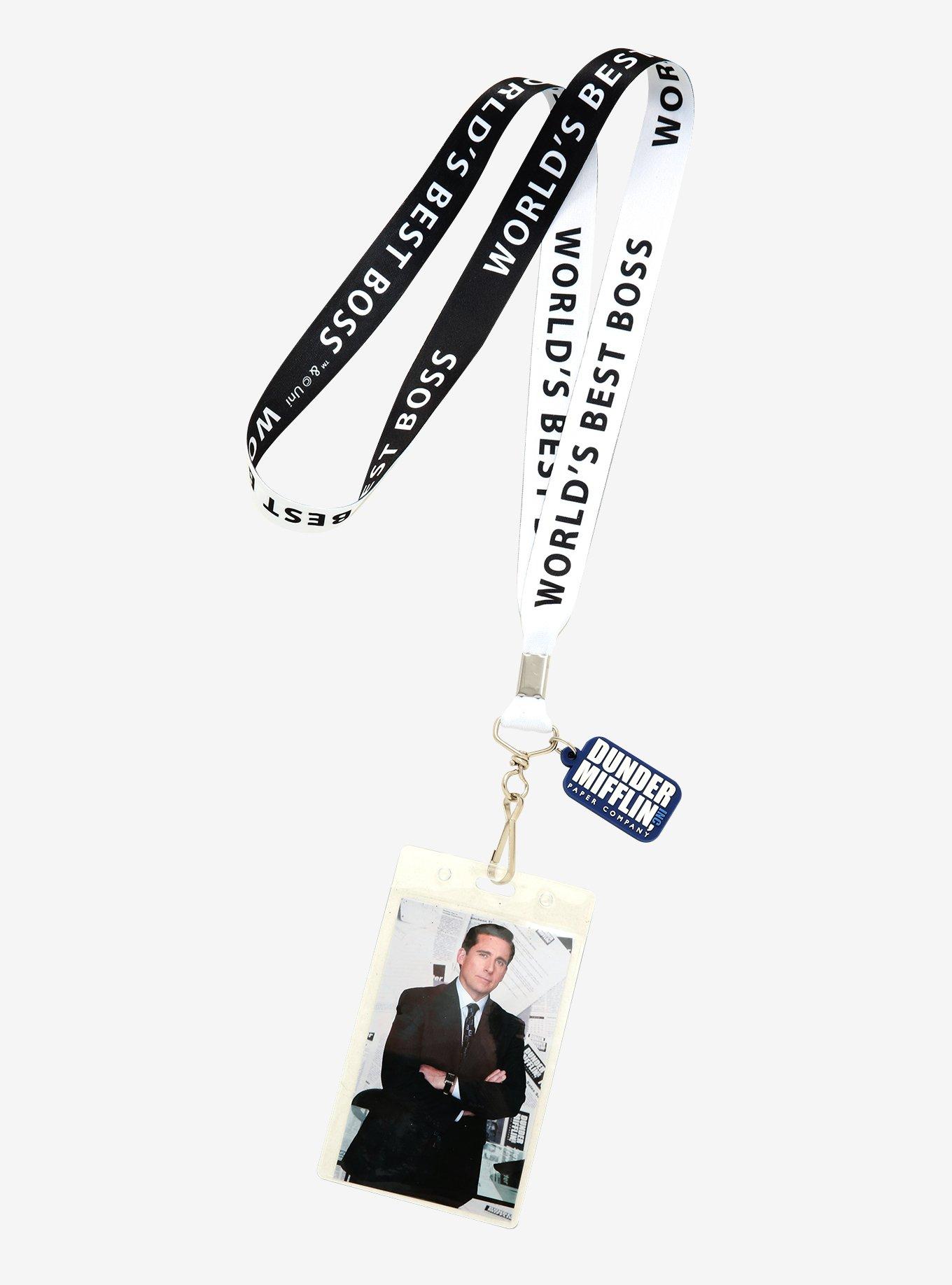 The Office World's Best Boss Lanyard - BoxLunch Exclusive, , hi-res
