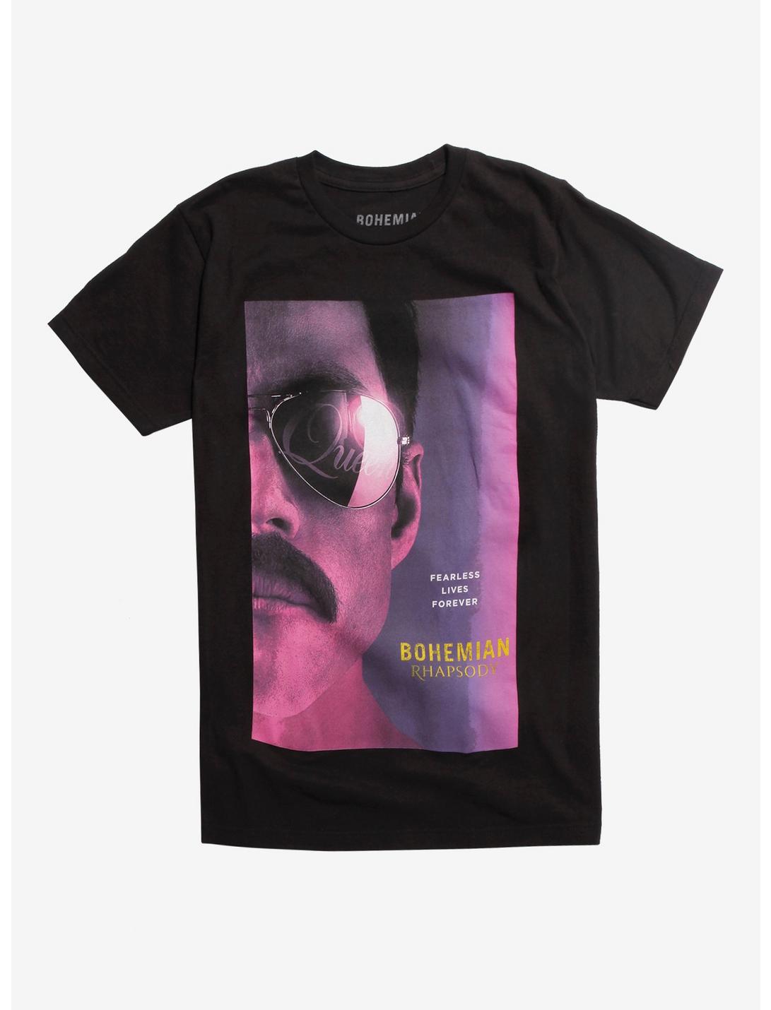 Bohemian Rhapsody Poster T-Shirt, BLACK, hi-res