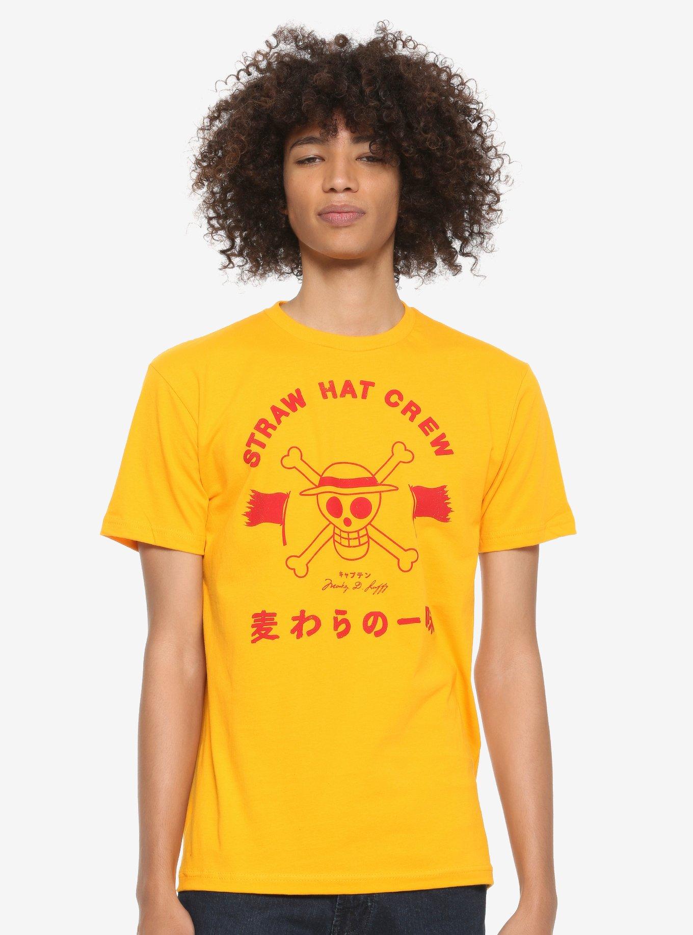 Straw hat crew t sales shirt