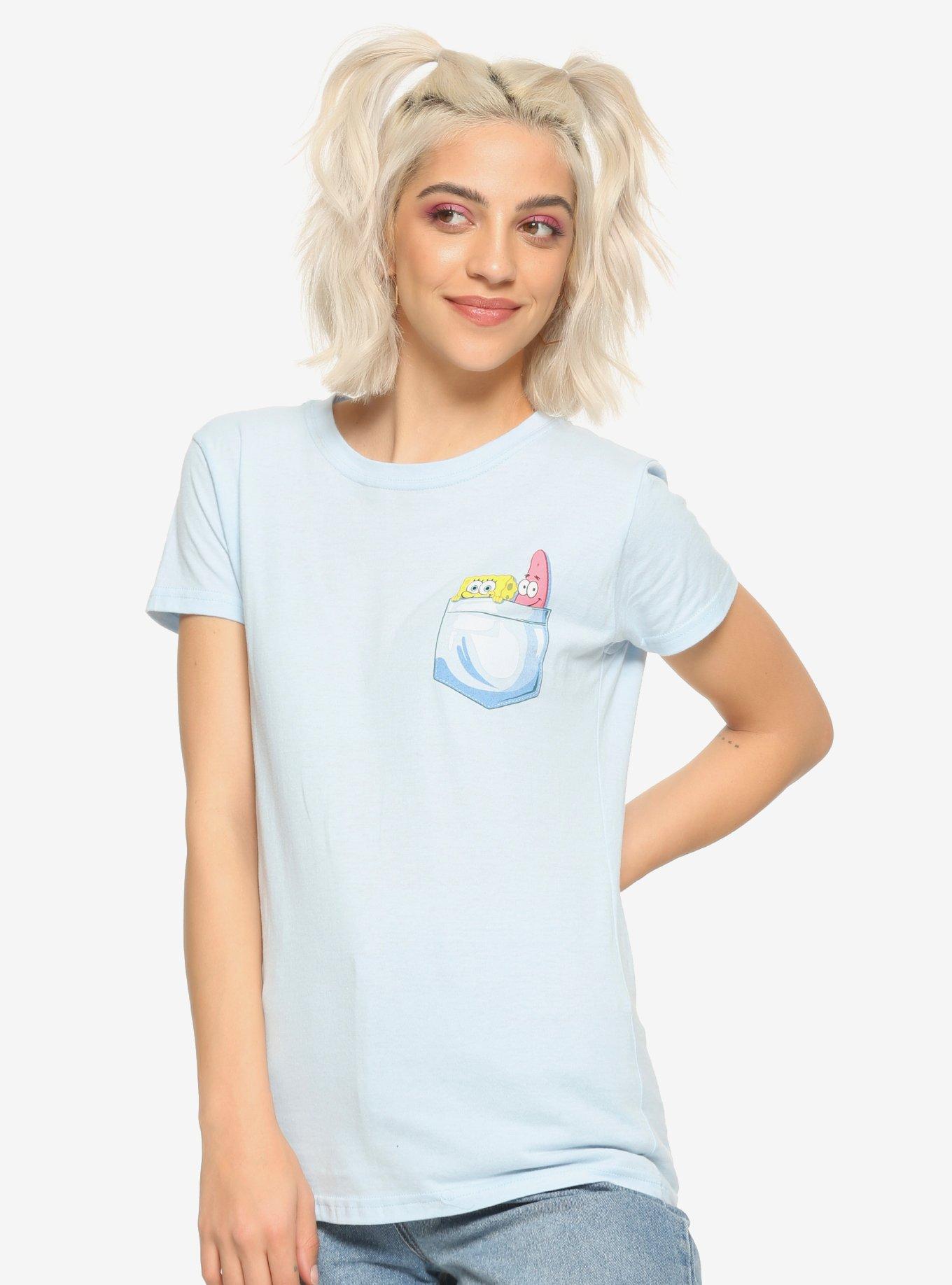 SpongeBob SquarePants Pocket Full Of Sponge Girls T-Shirt, MULTI, hi-res