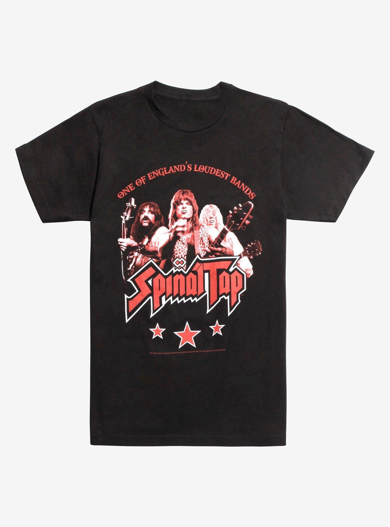 This Is Spinal Tap England's Loudest Bands T-Shirt, RED, hi-res