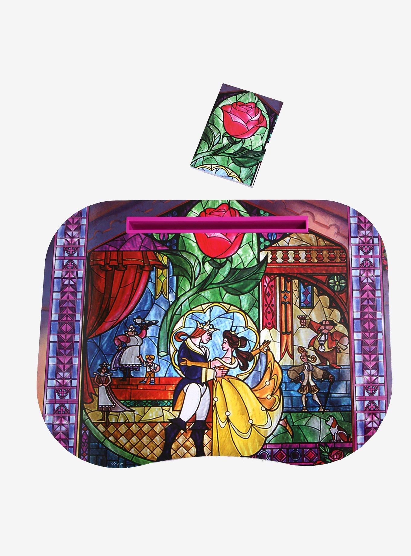Disney Beauty and the Beast Lap Desk & Notebook Set, , hi-res