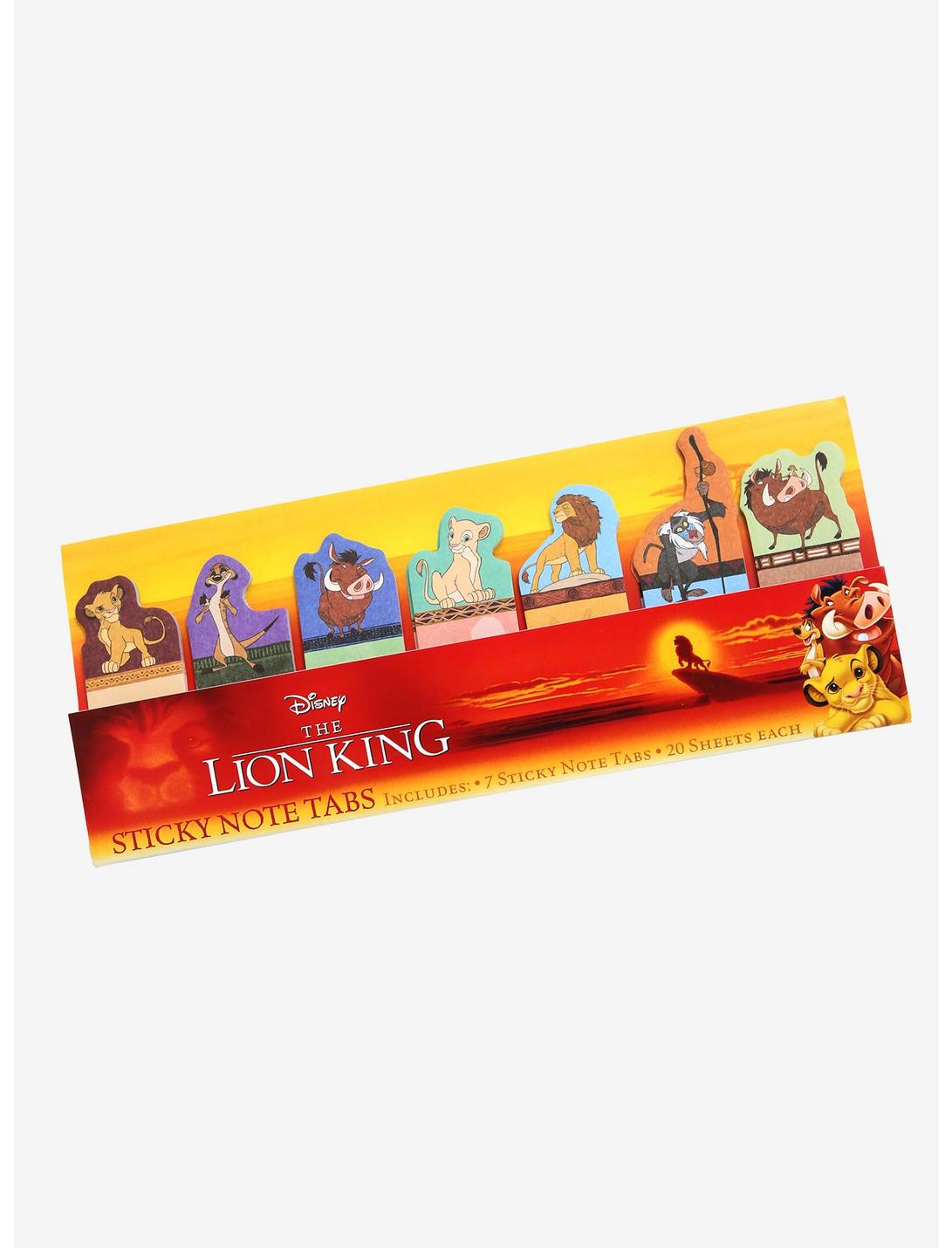 Disney The Lion King Sticky Note Tabs - BoxLunch Exclusive, , hi-res