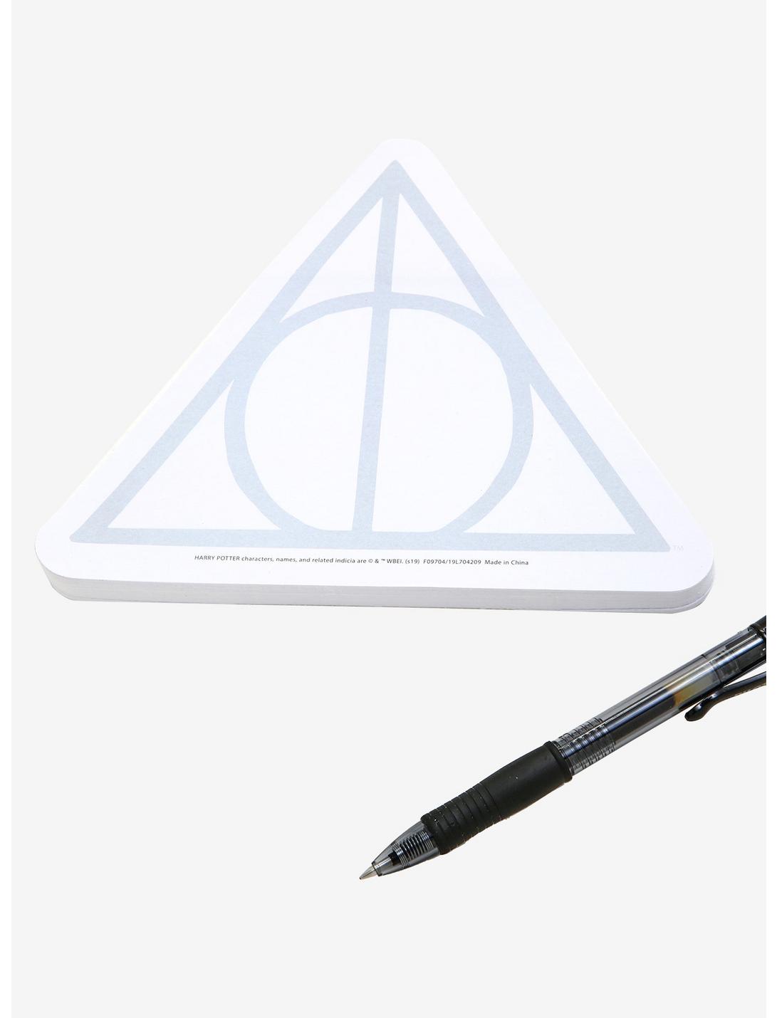 Harry Potter Deathly Hallows Sticky Notes - BoxLunch Exclusive, , hi-res