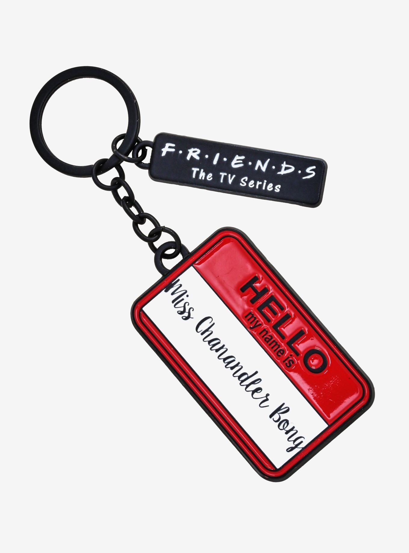Friends Chanandler Bong Enamel Keychain, , hi-res