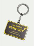 Loungefly Pokemon Detective Pikachu Ryme City Keychain - BoxLunch Exclusive, , hi-res