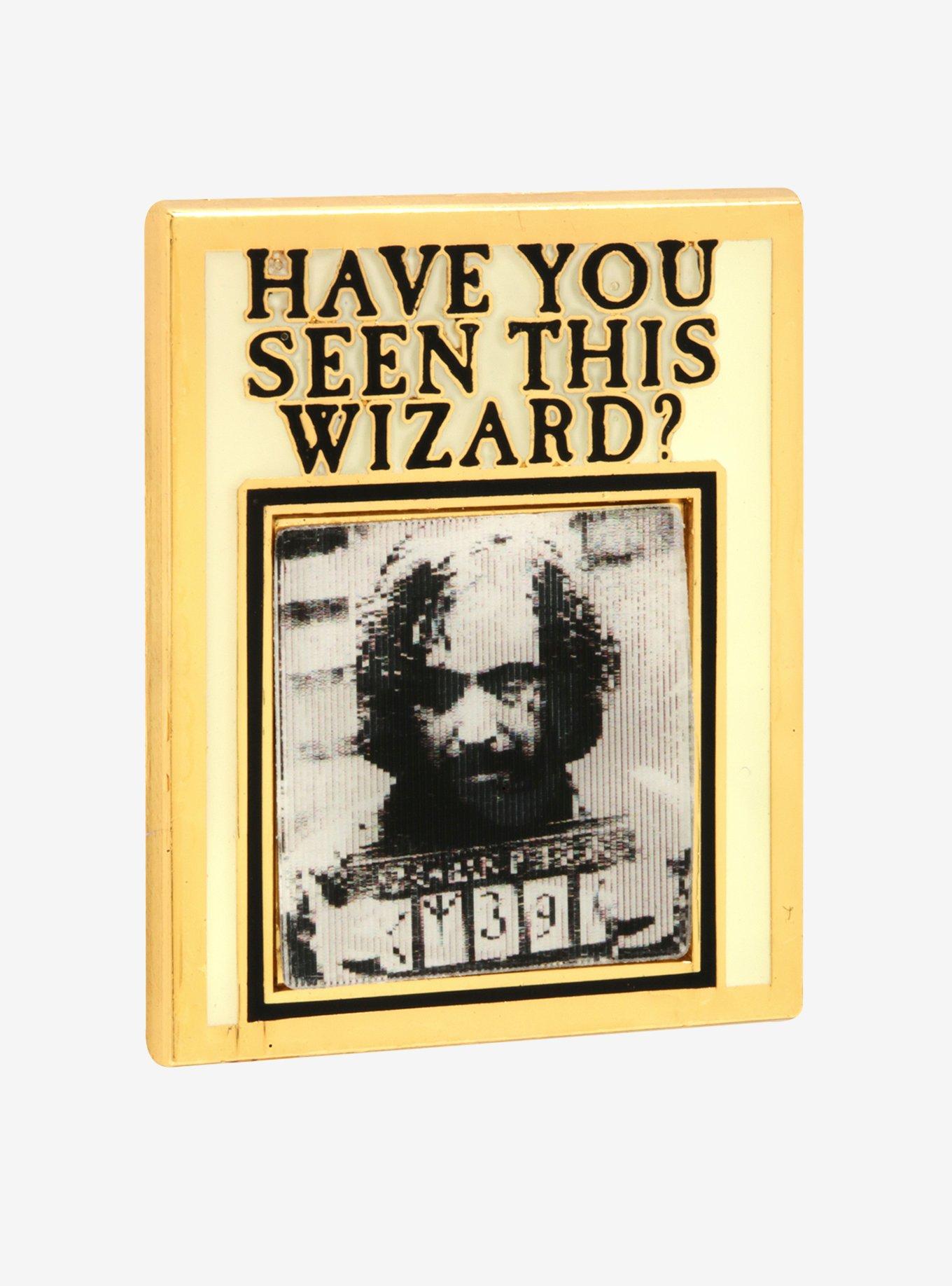 Harry Potter Sirius Black Wanted Lenticular Enamel Pin, , hi-res