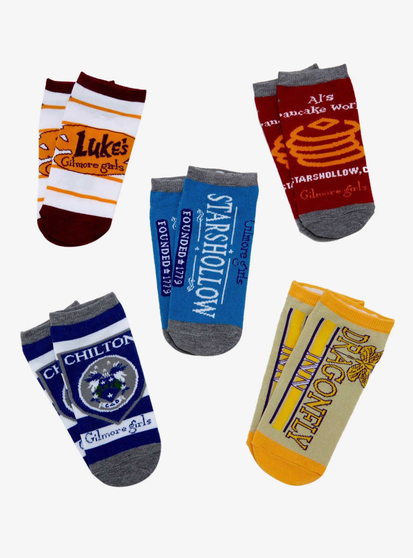 Gilmore Girls Ankle Socks 5 Pair, , hi-res