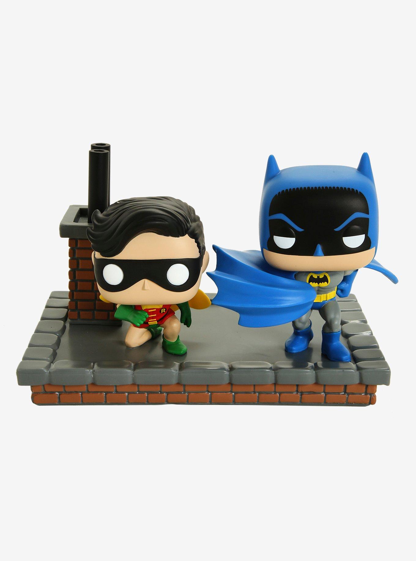 Funko Pop! Comic Moments DC Comics Batman and Robin 80th Anniversary Vinyl Figures, , hi-res