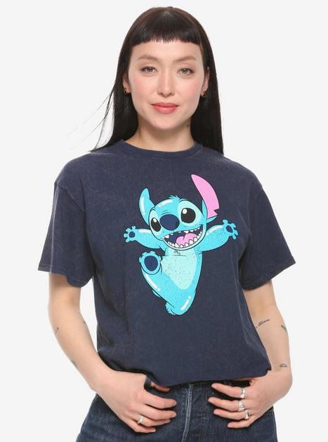 Disney Lilo & Stitch Kick Girls Crop T-Shirt | Hot Topic