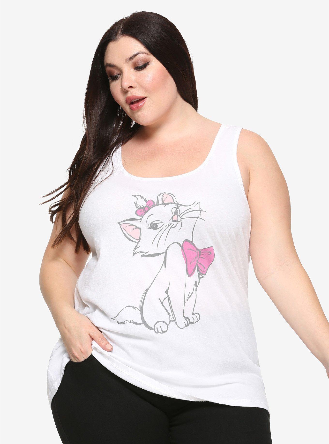 Disney The Aristocats Sassy Marie Girls Tank Top Plus Size, PINK, hi-res