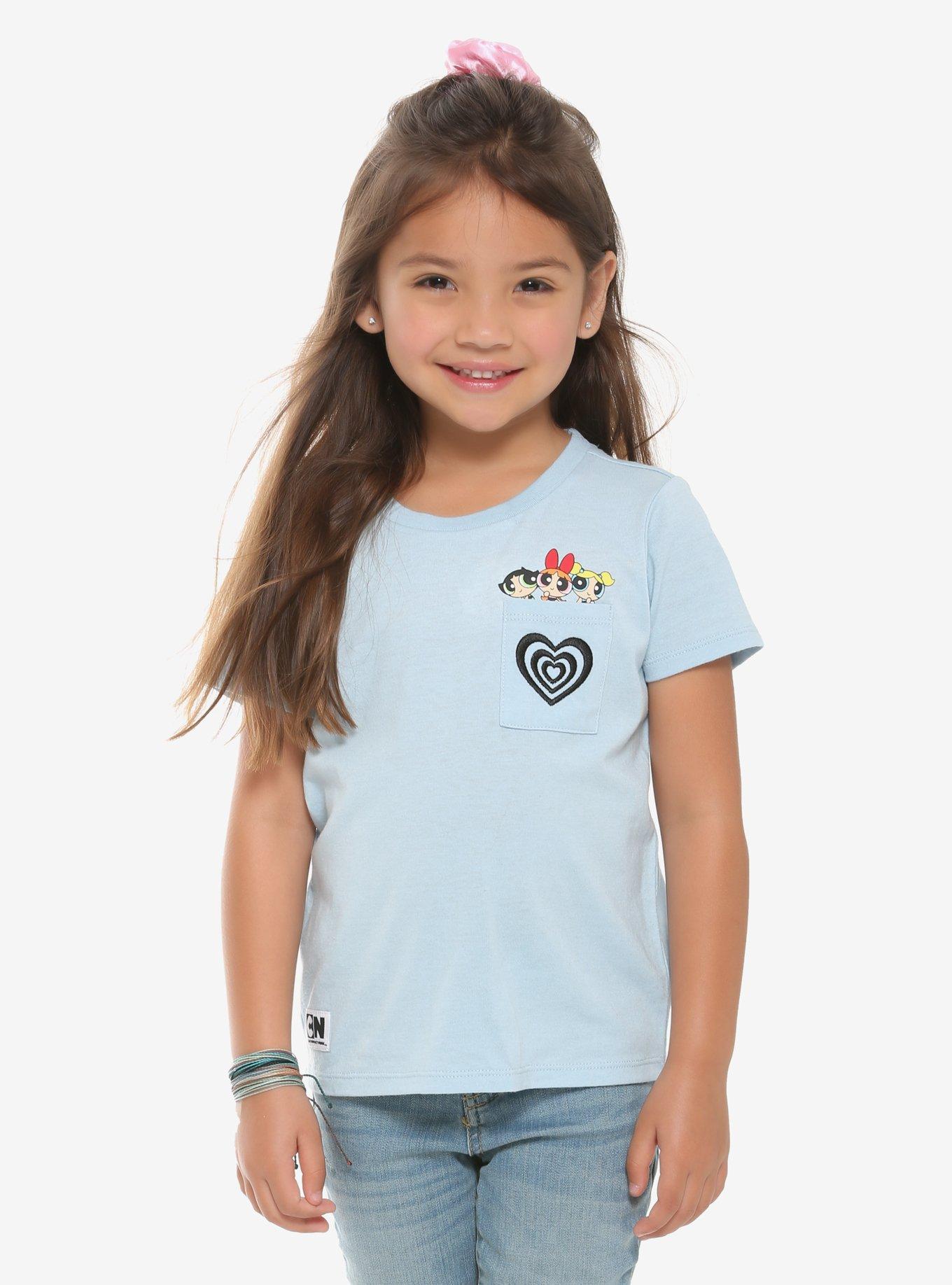 The Powerpuff Girls Heart Pocket Toddler T-Shirt - BoxLunch Exclusive ...