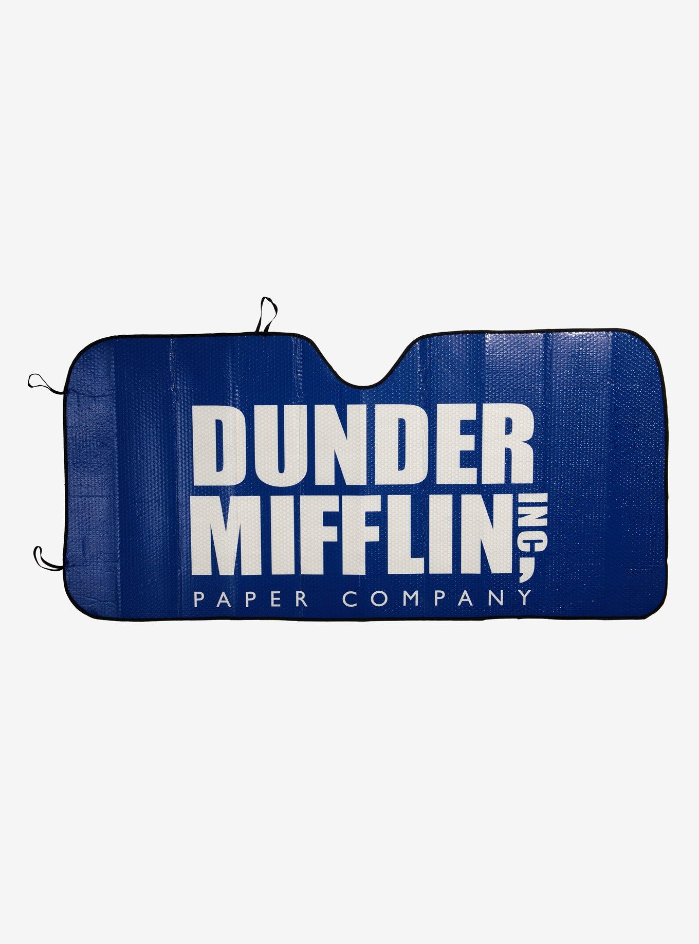 Dunder Mifflin Paper Company Blue Vinyl Sticker - Official The