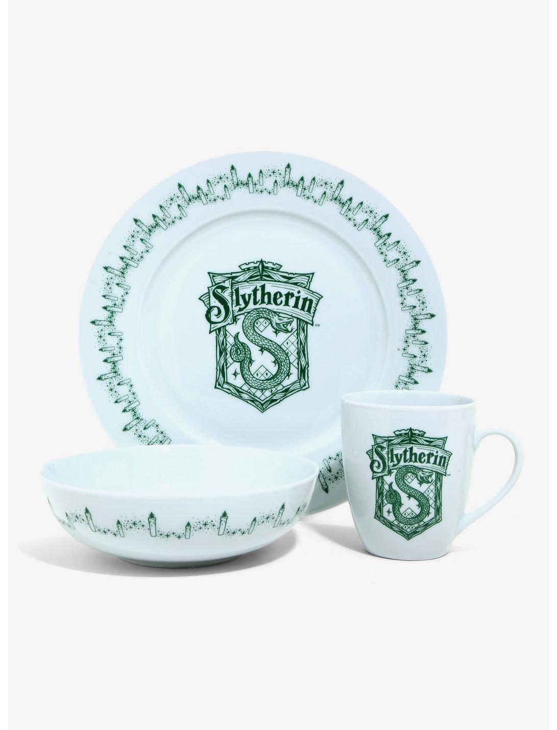 Harry Potter Slytherin Dinnerware 3-Piece Set, , hi-res