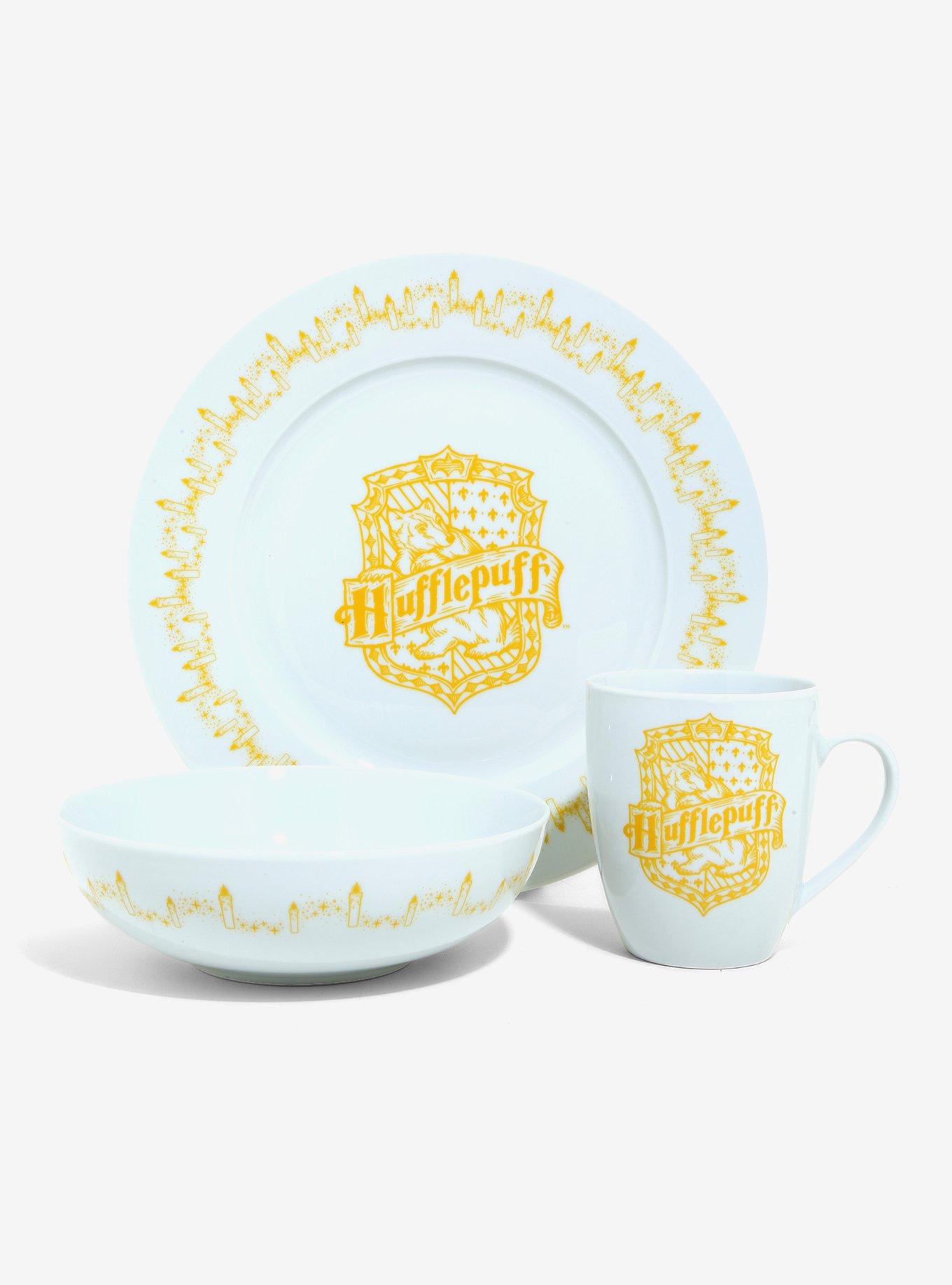 Harry Potter Hufflepuff Dinnerware 3-Piece Set, , hi-res