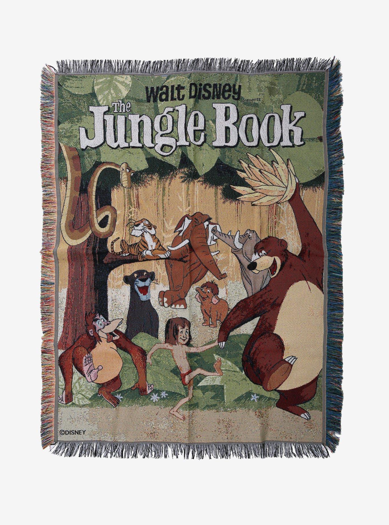 Disney The Jungle Book Poster Tapestry Throw Blanket, , hi-res