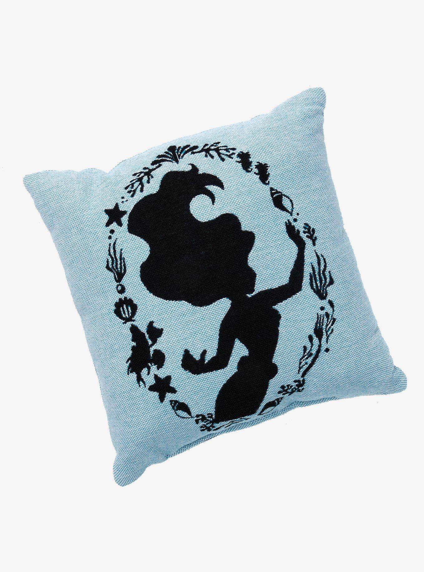 Disney The Little Mermaid Silhouette Tapestry Pillow, , hi-res