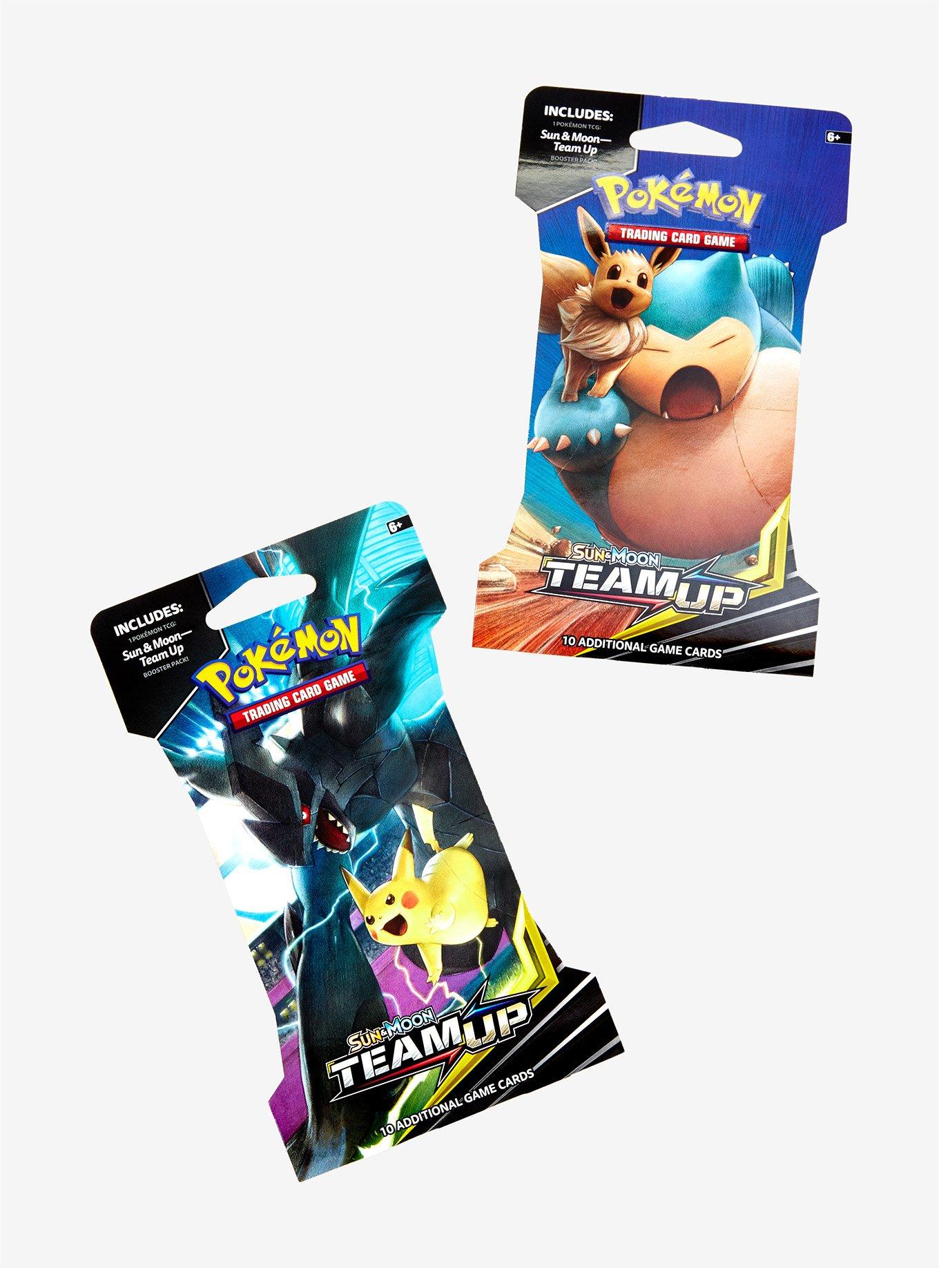 Pokemon Sun Moon Team Up Booster Pack | Hot Topic