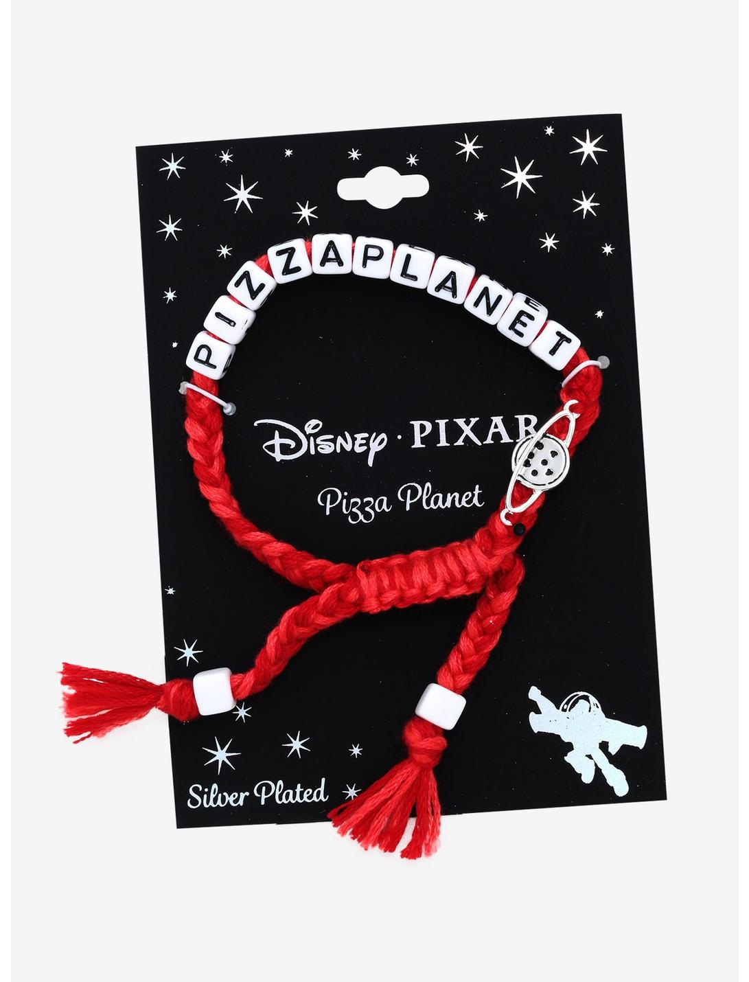 Disney Pixar Toy Story Pizza Planet Letter Bead Bracelet - BoxLunch Exclusive, , hi-res