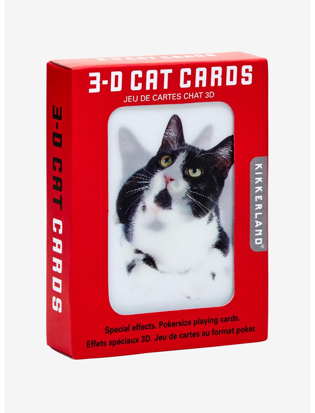 3D Cat Playing Cards, , hi-res