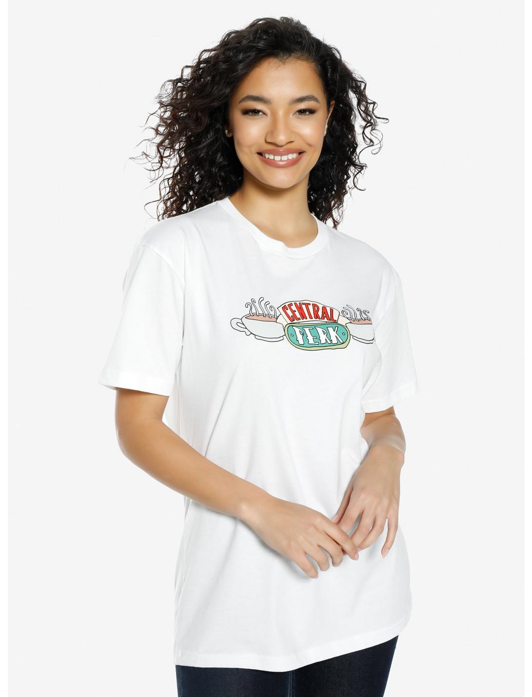 Friends Central Perk Sketch Logo T-Shirt, WHITE, hi-res