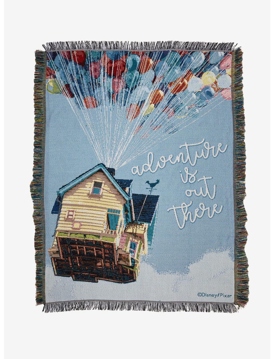 Disney Pixar Up Flying House Tapestry Throw Blanket, , hi-res
