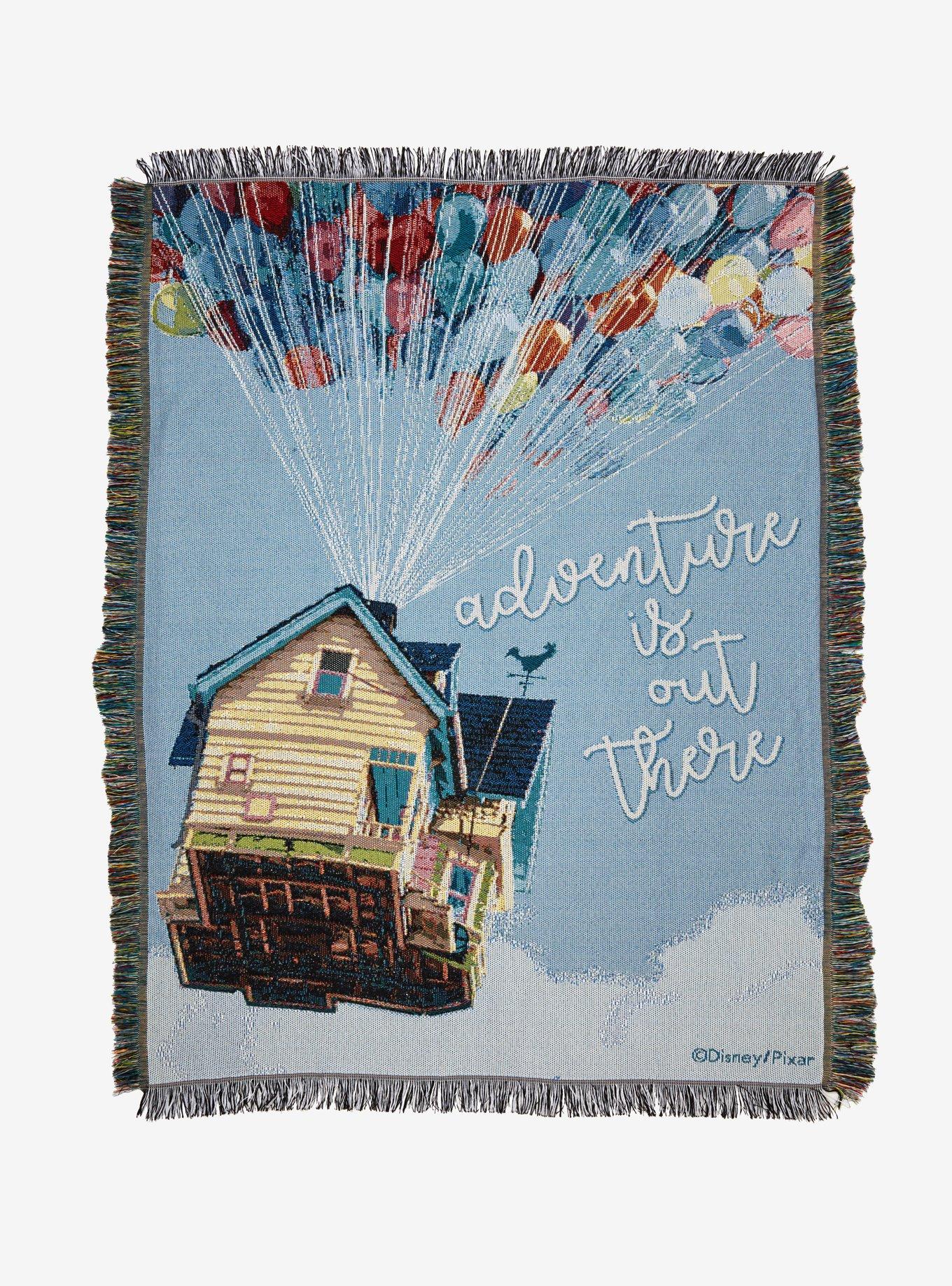 Disney Pixar Up Flying House Tapestry Throw Blanket, , hi-res