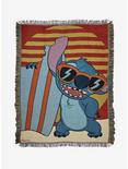 Disney Lilo & Stitch Surfboard Stitch Tapestry Throw Blanket, , hi-res