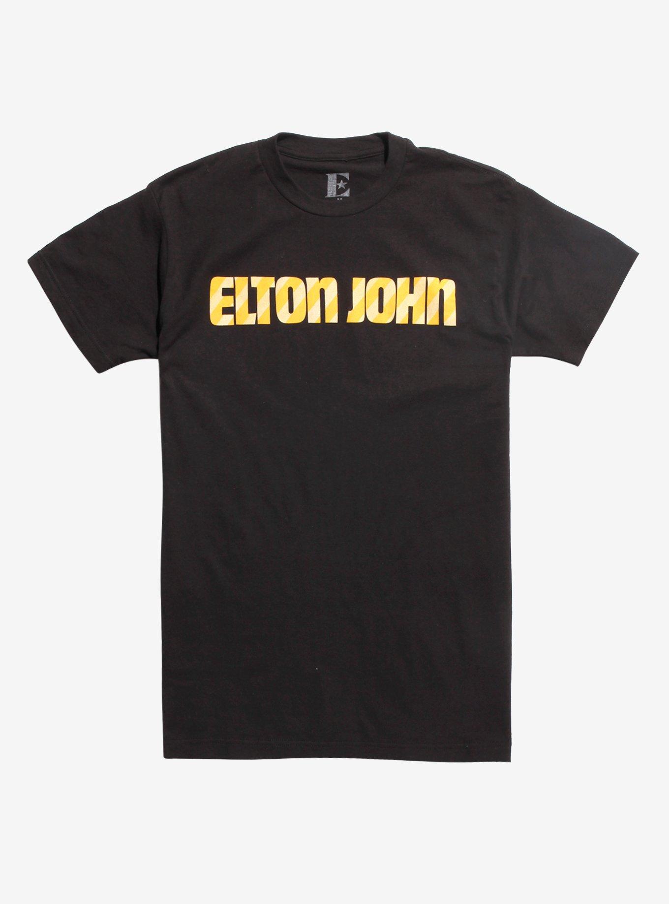 Elton John Gold Logo T-Shirt | Hot Topic
