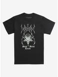 Watain Winged Pentagram T-Shirt, BLACK, hi-res
