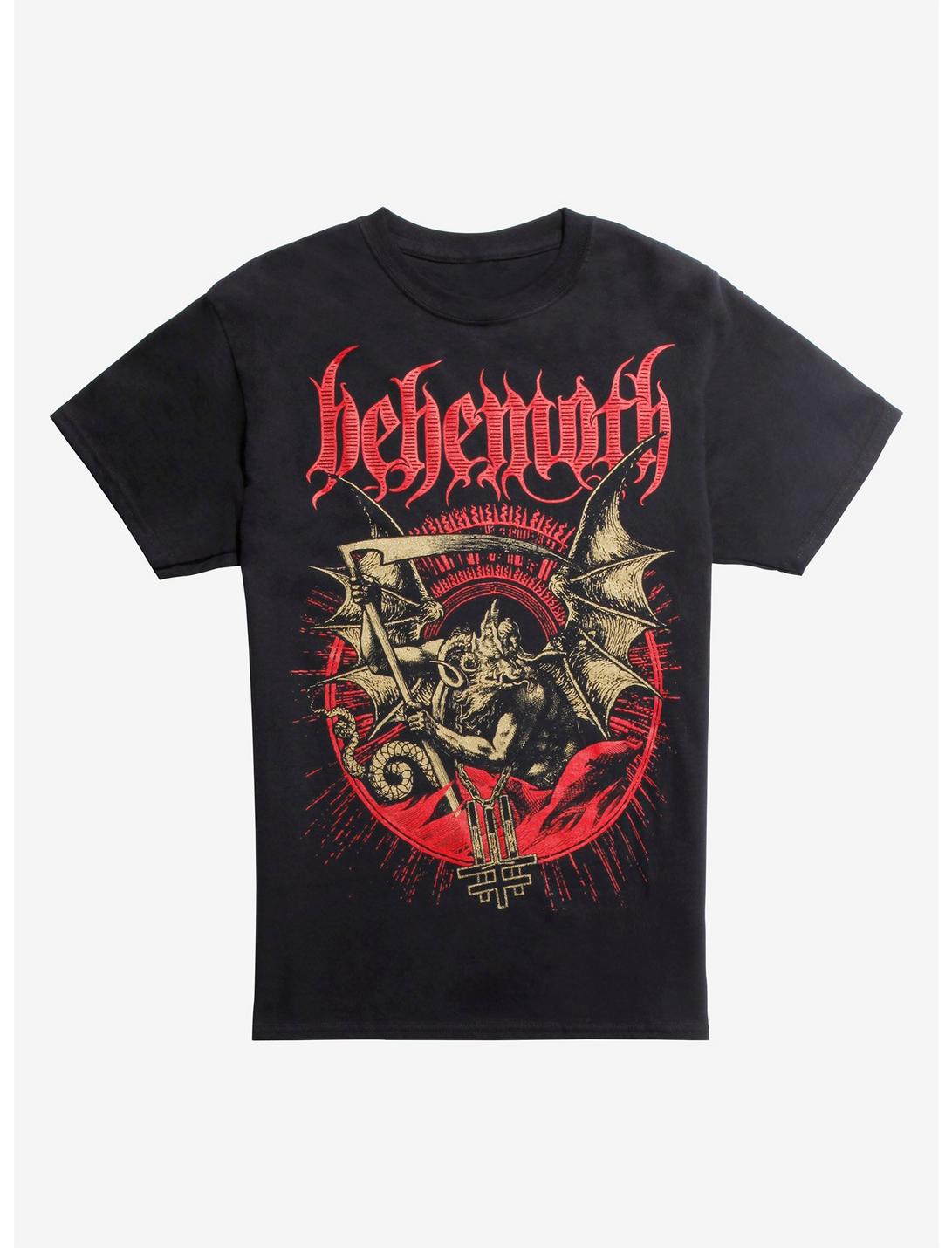 Behemoth Demon Reaper T-Shirt, BLACK, hi-res