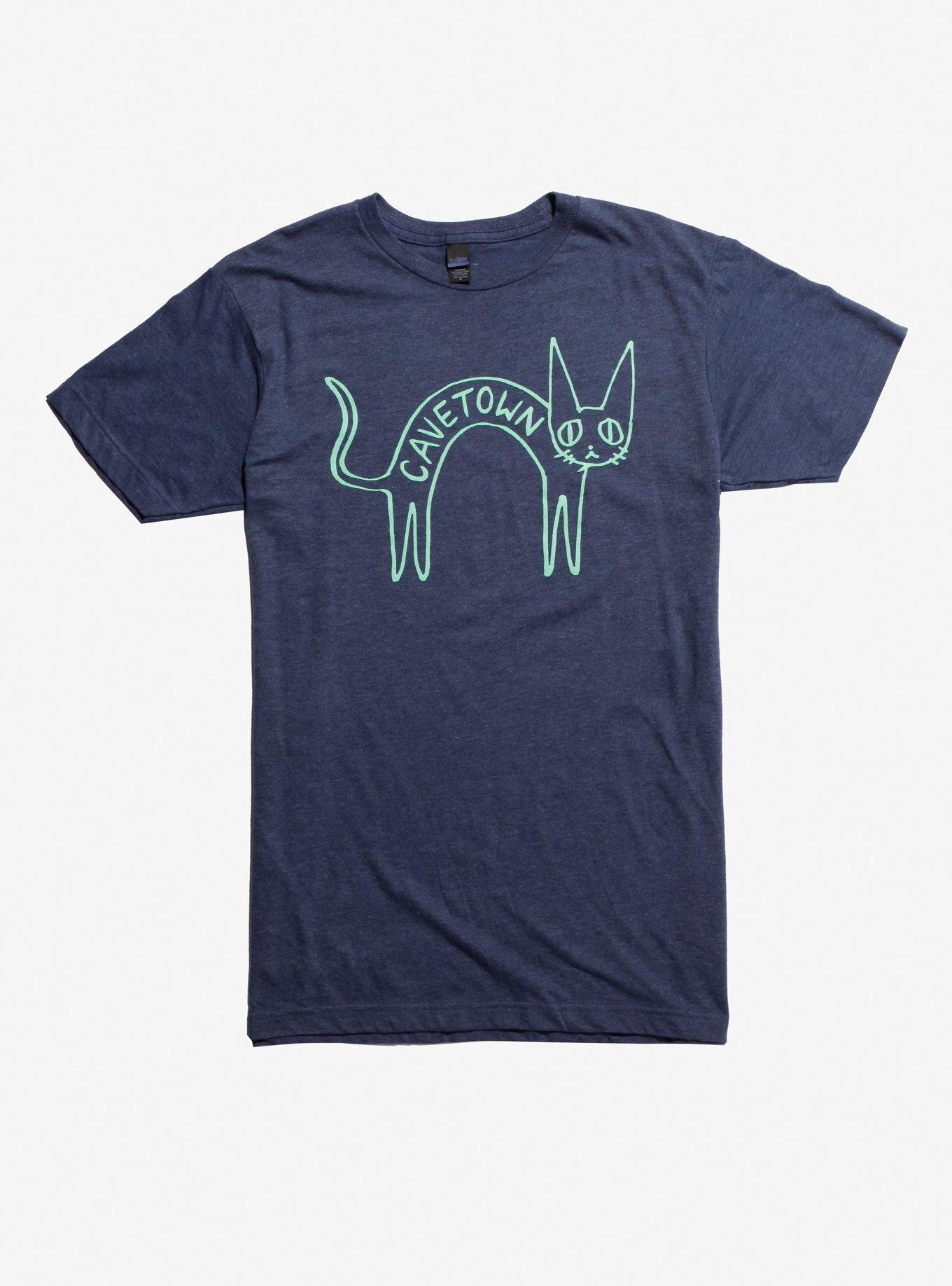 Cavetown Arched Fig T-Shirt, BLUE, hi-res