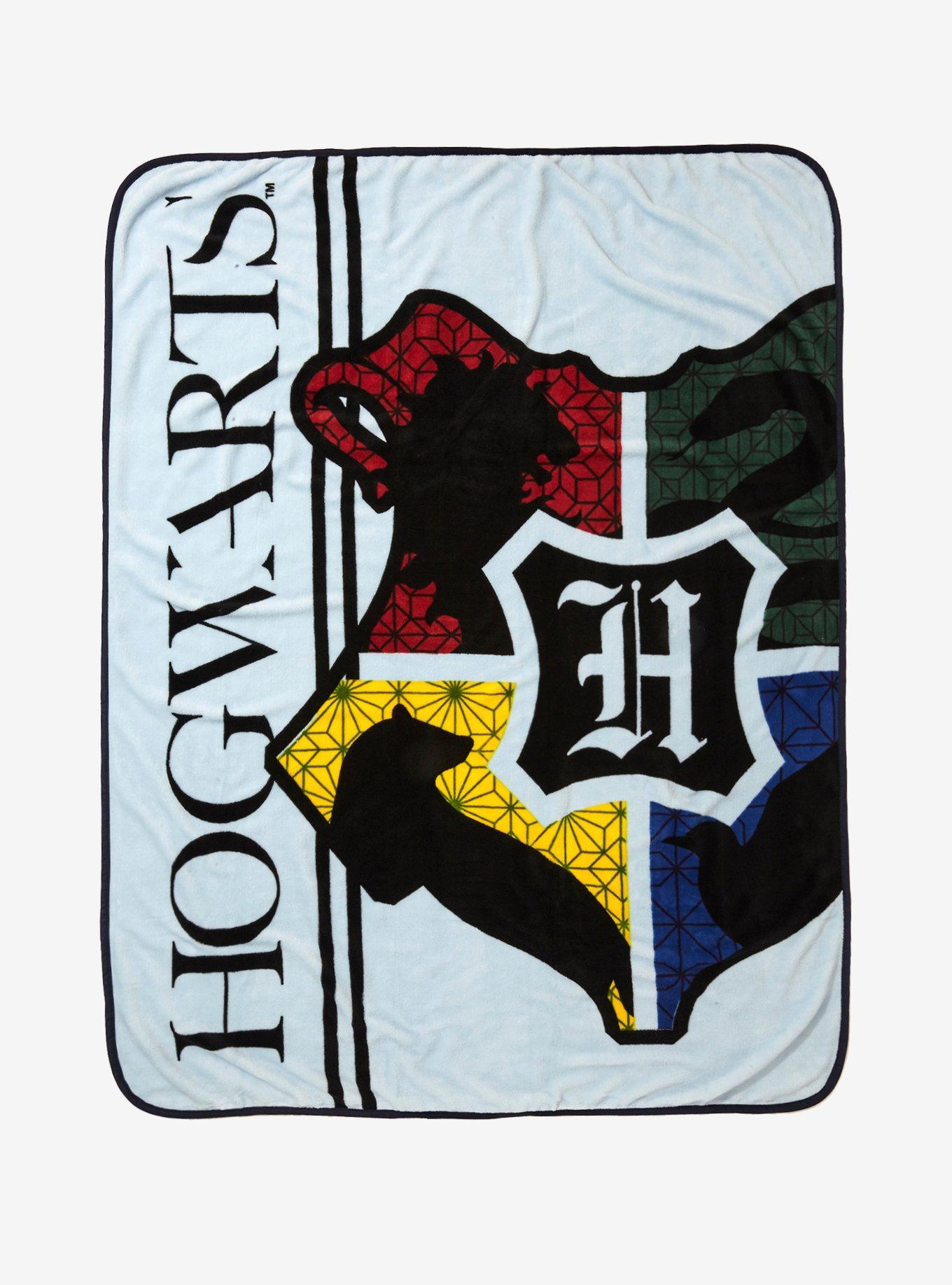 Harry Potter Hogwarts Mascot Throw Blanket, , hi-res