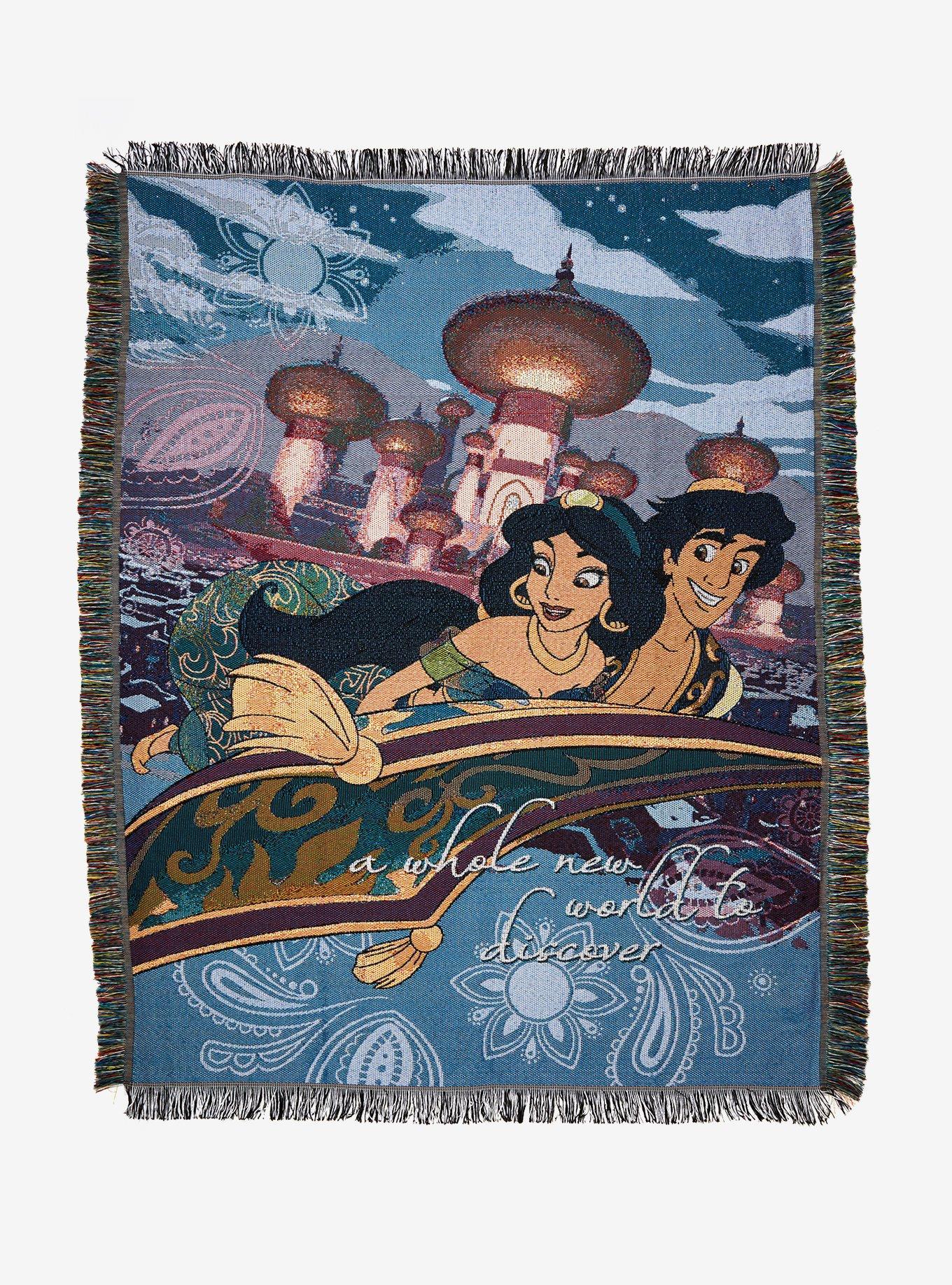 Disney Aladdin Magic Carpet Ride Tapestry Throw Blanket | Hot Topic