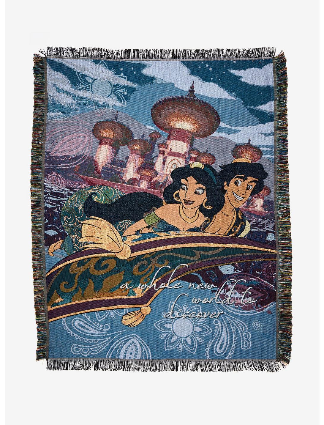 Disney Aladdin Magic Carpet Ride Tapestry Throw Blanket, , hi-res