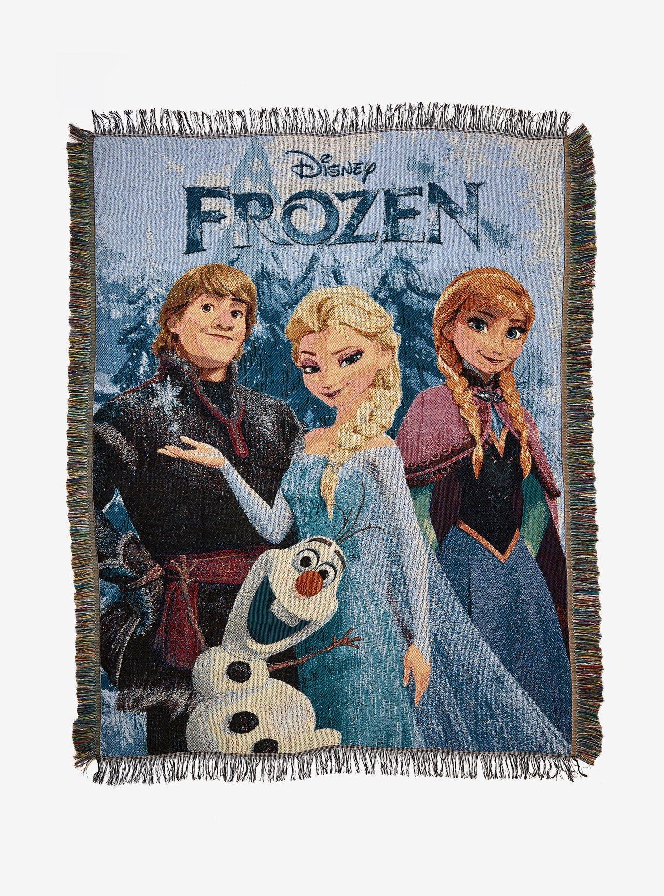 Disney Frozen Characters Tapestry Throw Blanket | Hot Topic