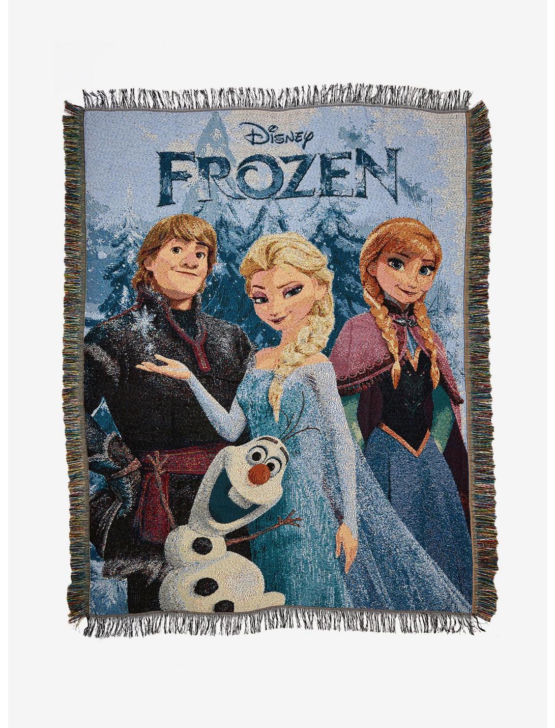 Disney Frozen Characters Tapestry Throw Blanket, , hi-res