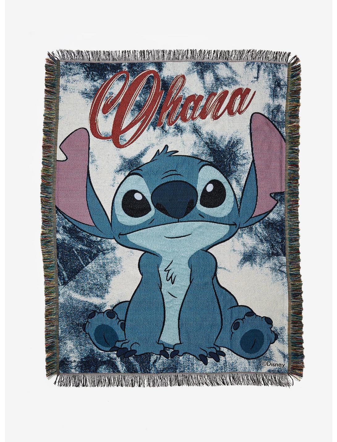 Disney Lilo & Stitch Ohana Tapestry Throw Blanket, , hi-res