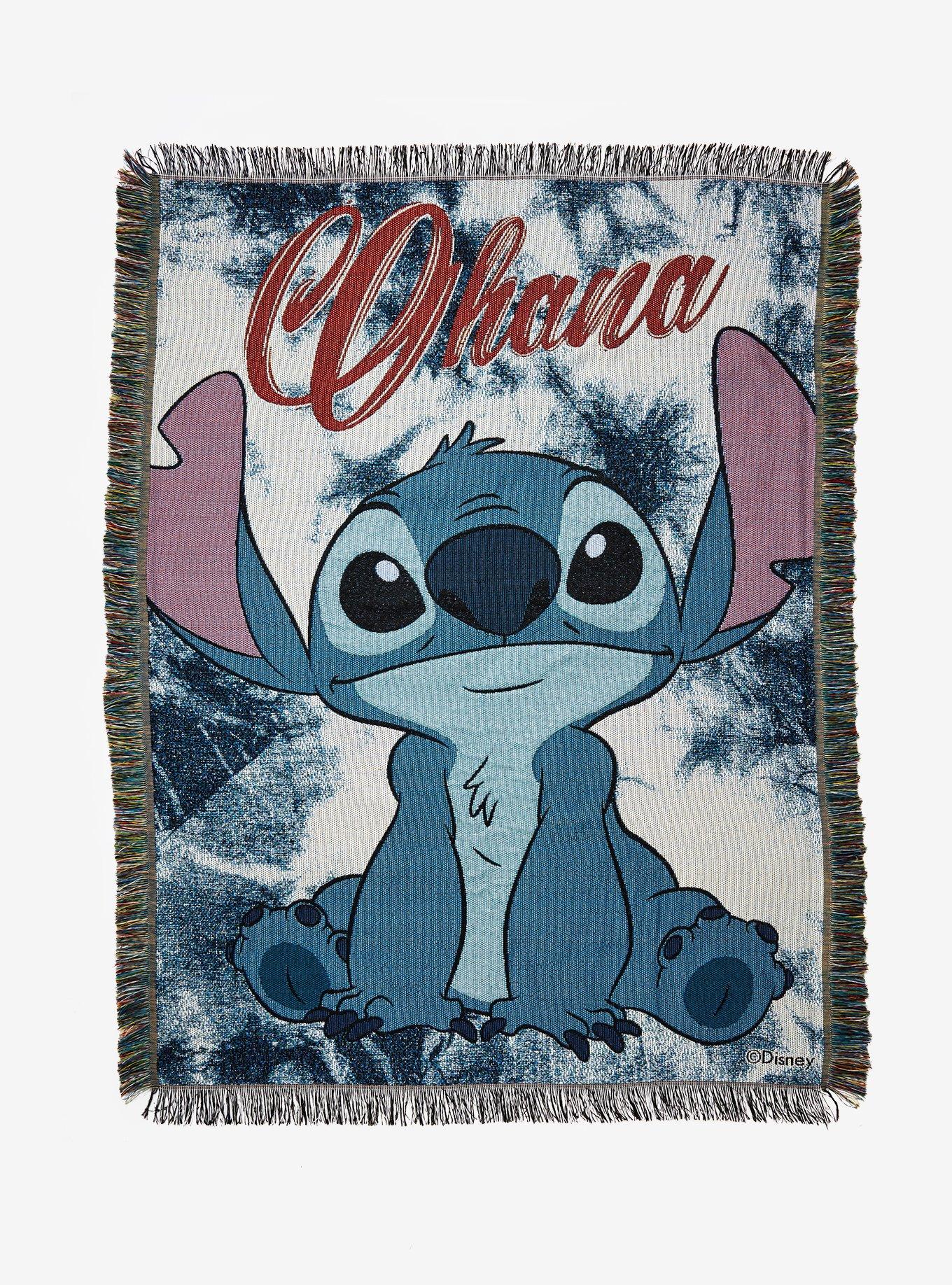 Disney Lilo & Stitch Ohana Tapestry Throw Blanket, , hi-res